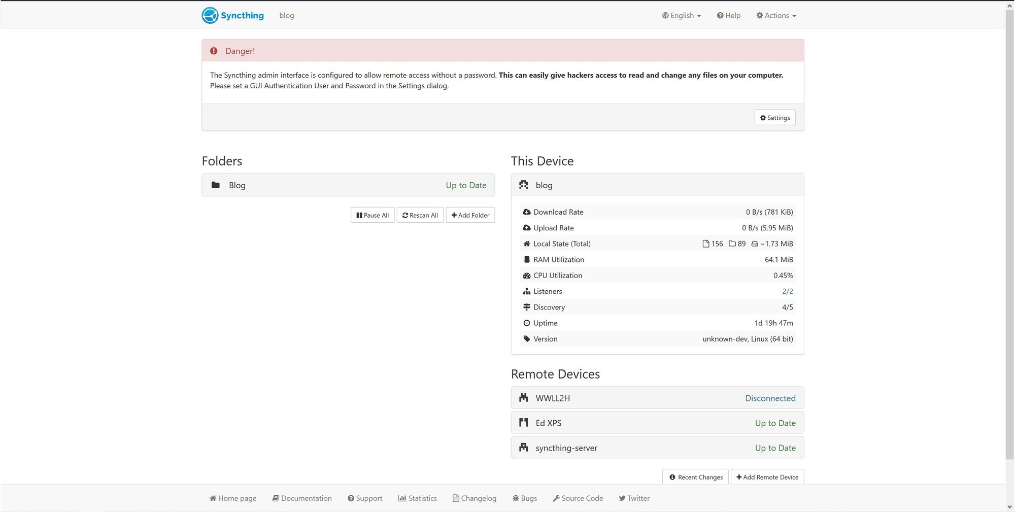 syncthing-gui